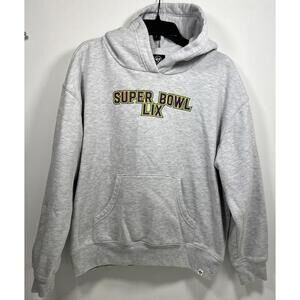 ‘47 x Stoney Clover Lane Super Bowl LIX New Orleans Hoodie Sz L Eagles